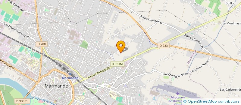 localisation de l'entreprise ATI GROUPE  MARMANDE