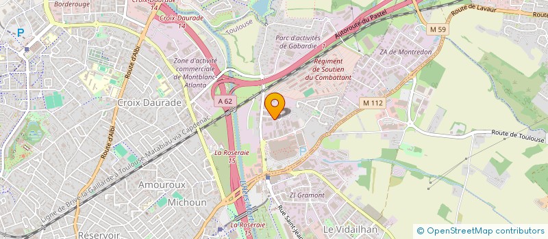 localisation de l'entreprise ATI MENAGER à TOULOUSE