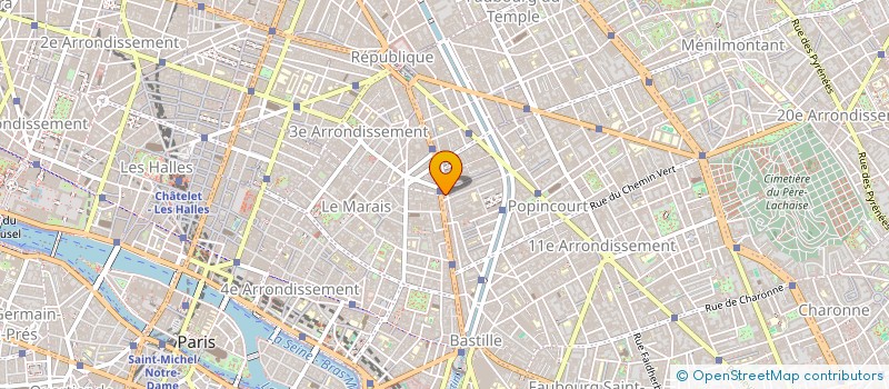 localisation de l'entreprise ATI PARIS  PARIS