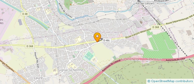 localisation de l'entreprise ATI PRODUCTIQUE à GIGNAC-LA-NERTHE