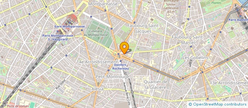 localisation de l'entreprise ATI SAS  PARIS