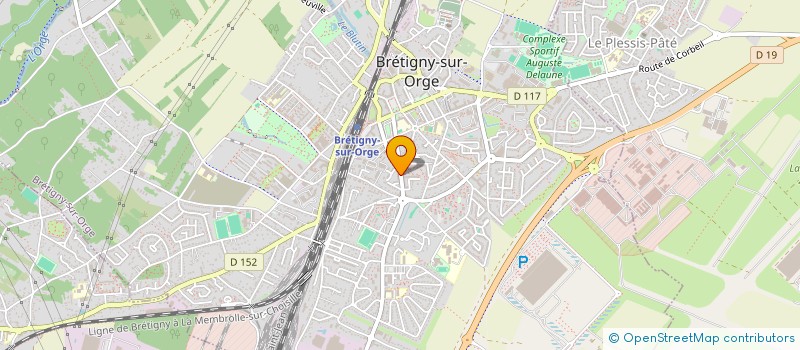 localisation de l'entreprise ATI SERVICES à BRETIGNY-SUR-ORGE