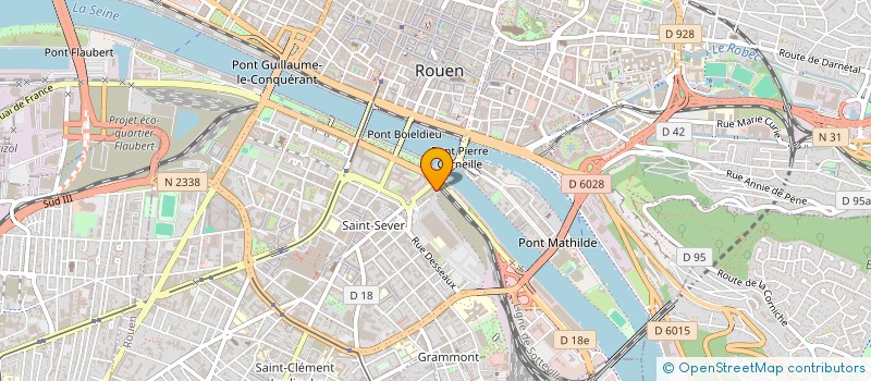 localisation de l'entreprise ATIAC à ROUEN