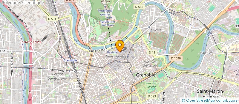 localisation de l'entreprise ATIALCO  GRENOBLE