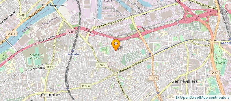 localisation de l'entreprise ATIBE à ASNIERES-SUR-SEINE
