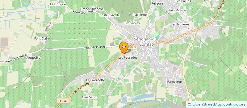 localisation de l'entreprise ATIC  SERIGNAN-DU-COMTAT