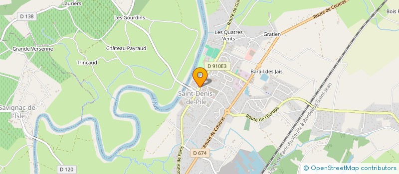 localisation de l'entreprise ATIC ASSIS TECHN INDUS CONSEIL à SAINT-DENIS-DE-PILE