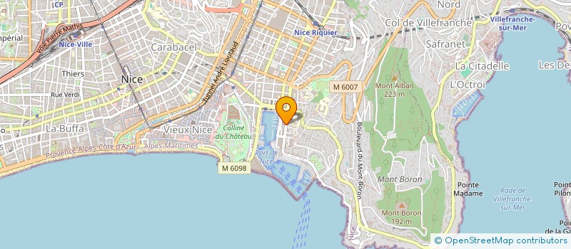 localisation de l'entreprise ATICA à NICE