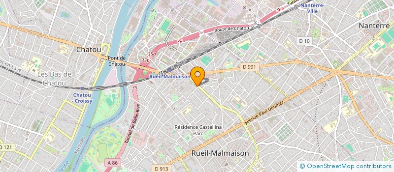 localisation de l'entreprise ATIDE EURO CONCEPT à RUEIL-MALMAISON