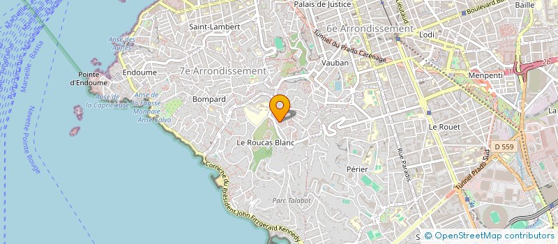 localisation de l'entreprise ATIDGO à MARSEILLE