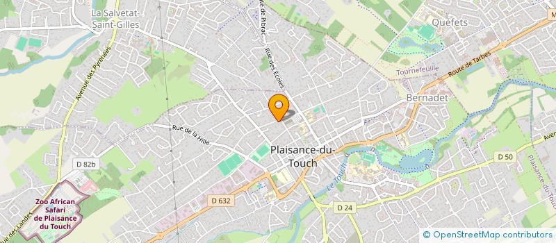 localisation de l'entreprise ATIG & FILS  PLAISANCE-DU-TOUCH