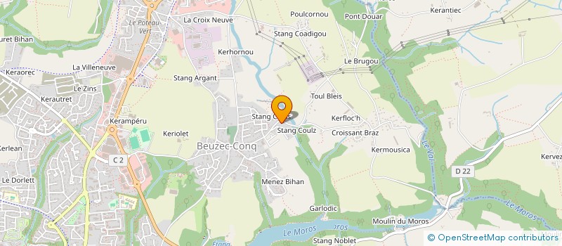 localisation de l'entreprise ATIK  CONCARNEAU