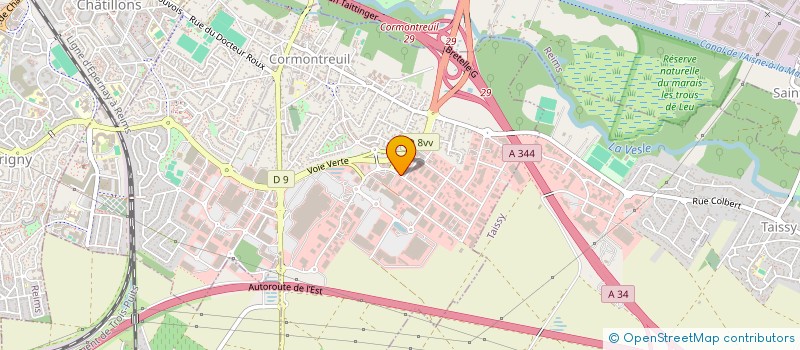 localisation de l'entreprise ATIK IMMOBILIER  CORMONTREUIL