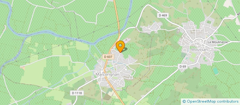 localisation de l'entreprise ATIK STEPHANIE  MARCORIGNAN