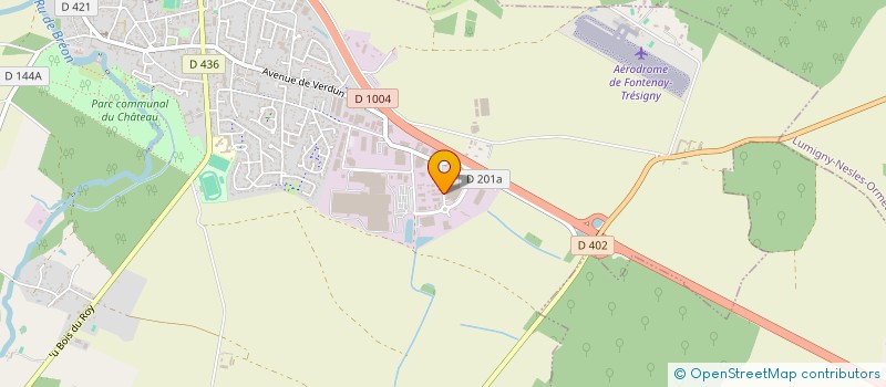 localisation de l'entreprise ATIKA  FONTENAY-TRESIGNY