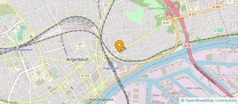 localisation de l'entreprise ATIKA PROTECT  ARGENTEUIL