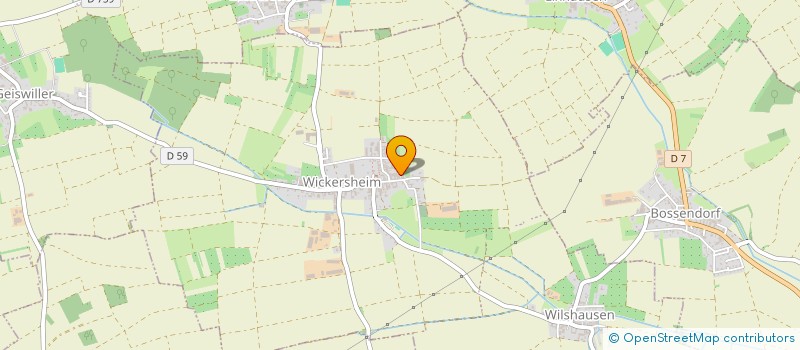 localisation de l'entreprise ATIKKA  WICKERSHEIM-WILSHAUSEN