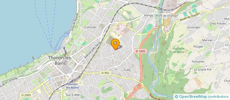 localisation de l'entreprise ATIKUTSETSE à THONON-LES-BAINS