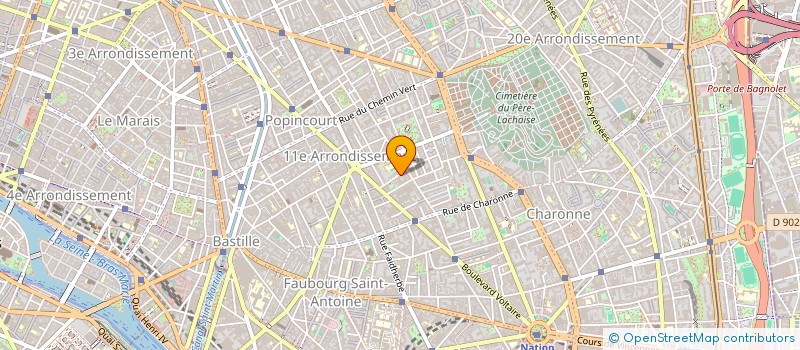 localisation de l'entreprise ATIL  PARIS