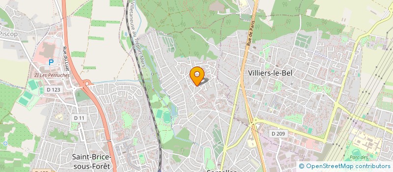 localisation de l'entreprise ATILAKIS à SARCELLES