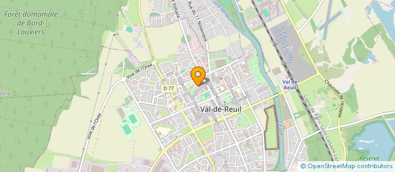 localisation de l'entreprise ATILLA BAT à VAL-DE-REUIL