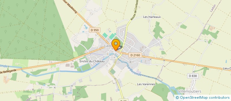localisation de l'entreprise ATIM à LADON