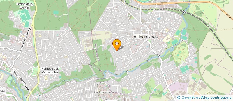 localisation de l'entreprise ATINA  VILLECRESNES