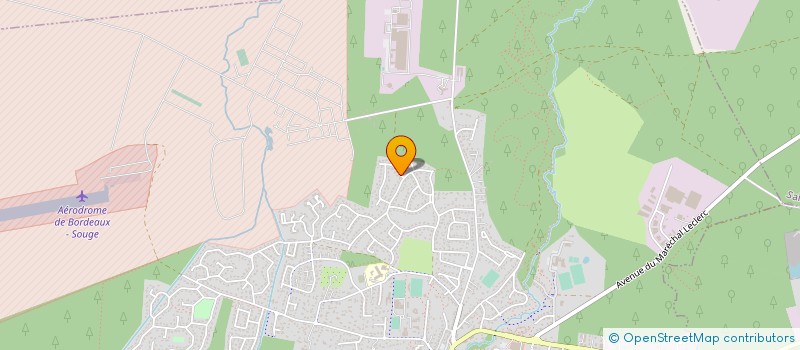 localisation de l'entreprise ATINUX  BORDEAUX