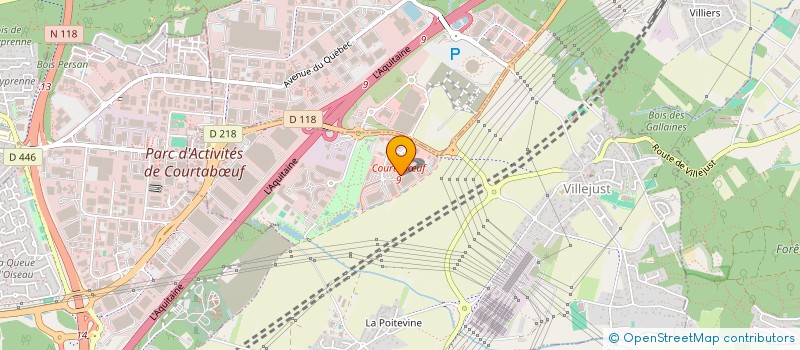 localisation de l'entreprise ATIP à VILLEJUST