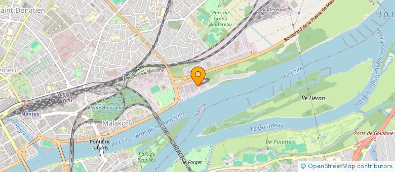 localisation de l'entreprise ATIP ATLANTIQUE TOLERIE INDUSTRIE PEINTU à NANTES