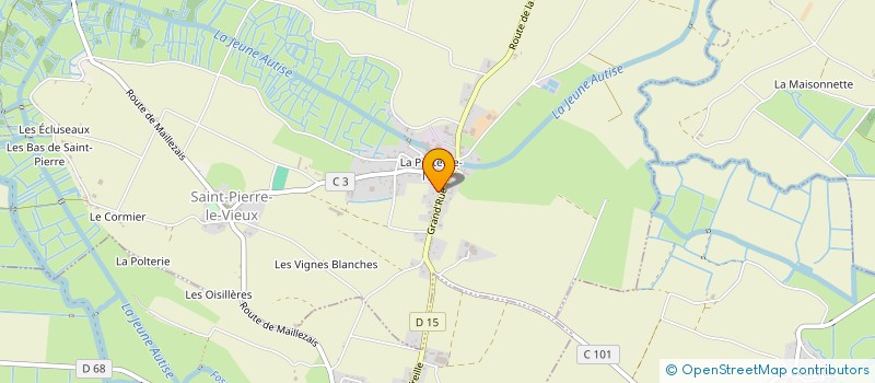 localisation de l'entreprise ATIPIC à SAINT-PIERRE-LE-VIEUX