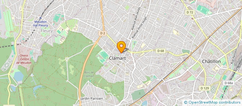 localisation de l'entreprise ATIPIC MANIA à CLAMART