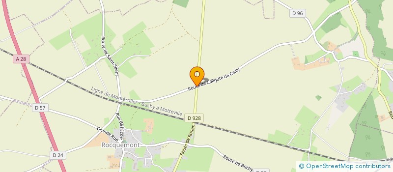 localisation de l'entreprise ATIQUE  HAUVILLE