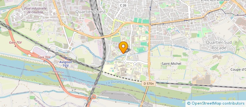 localisation de l'entreprise ATIR à AVIGNON