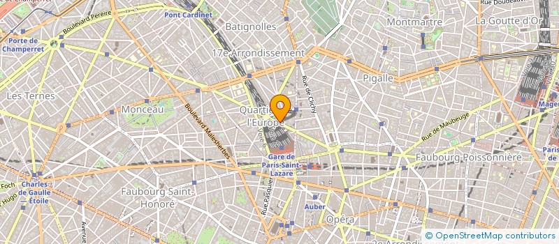 localisation de l'entreprise ATIR-RAIL  PARIS