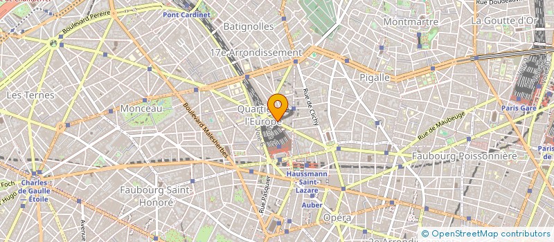 localisation de l'entreprise ATIR-RAIL GESTION à PARIS
