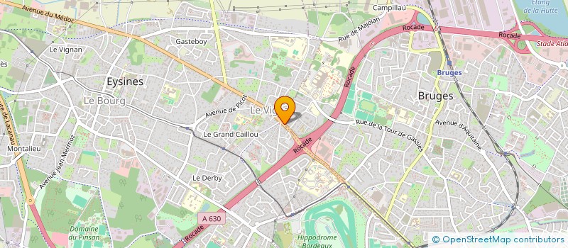 localisation de l'entreprise ATIRYS  EYSINES