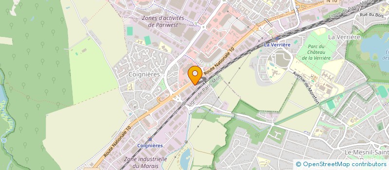 localisation de l'entreprise ATIS à COIGNIERES