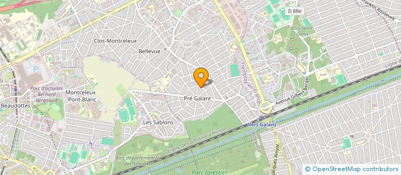 localisation de l'entreprise ATIS à VILLEPINTE