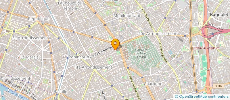 localisation de l'entreprise ATIS-ASSIST TECHN INFORMAT & SERVICES  PARIS
