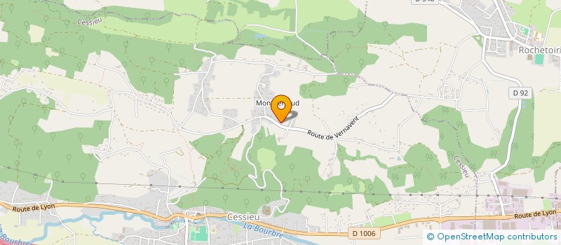 localisation de l'entreprise ATIS INVESTISSEMENTS  CESSIEU