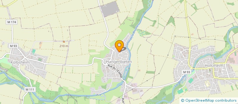 localisation de l'entreprise ATIS MOBILITY  HANGENBIETEN