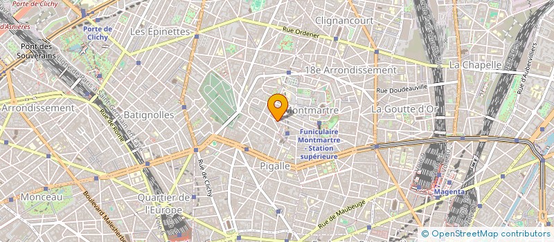 localisation de l'entreprise ATIS PRODUCTIONS-STUDIO DAT-AE RECORDS  PARIS