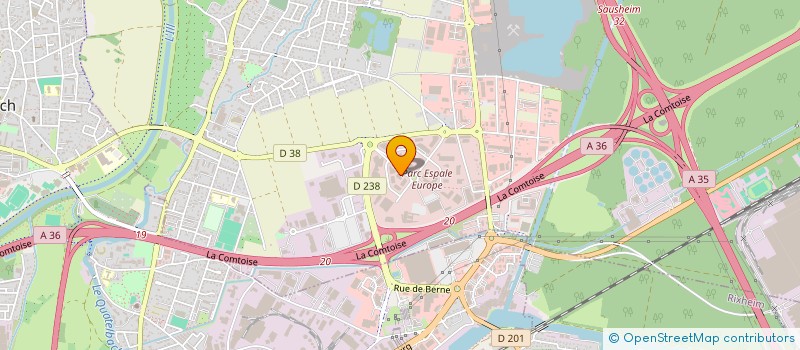 localisation de l'entreprise ATIS SOLUTIONS à SAUSHEIM