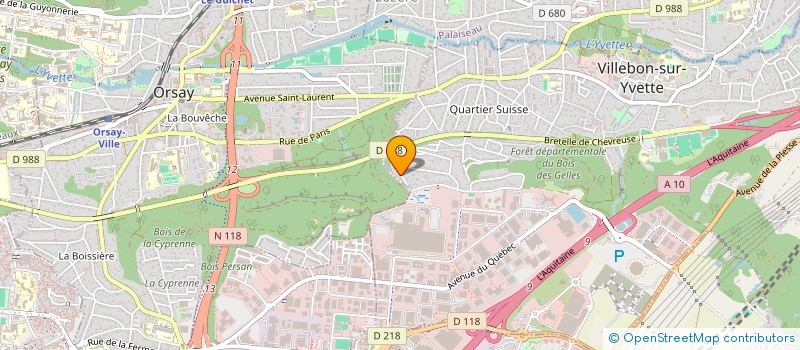 localisation de l'entreprise ATISKA à ANTONY