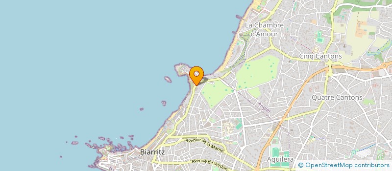 localisation de l'entreprise ATITLAN à BIARRITZ