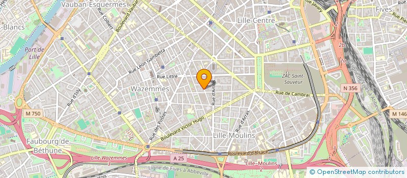 localisation de l'entreprise ATIX CONSEIL à LILLE