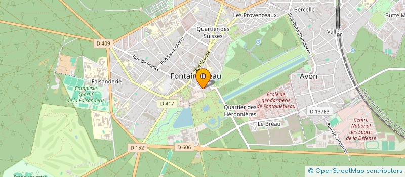 localisation de l'entreprise ATIX INTERIM à MENNECY
