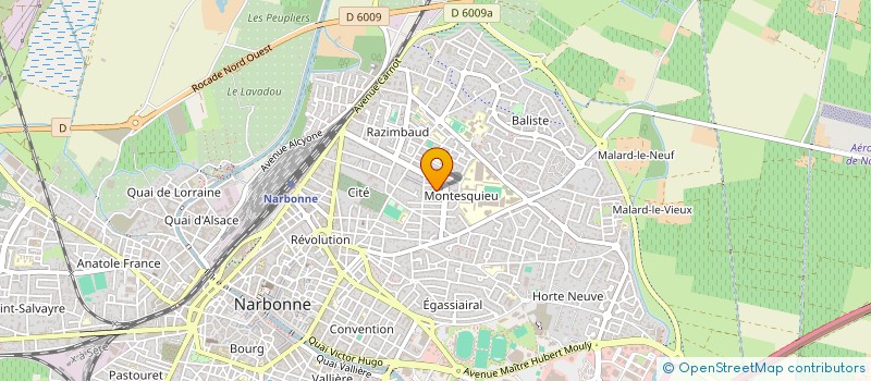 localisation de l'entreprise ATIZ PRO TOURISME  NARBONNE