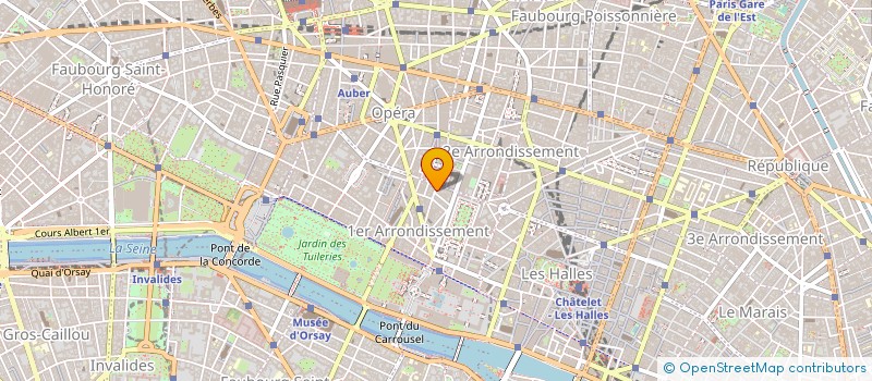 localisation de l'entreprise ATJ  PARIS